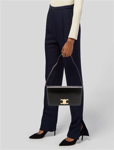 celine trapeze triomphe|where to purchase Celine bags.